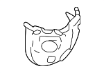 32299070 - Exhaust: Heat Shield for Volvo Image