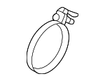 32253647 - Exhaust: Catalytic Converter Clamp for Volvo Image