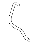 5072195AA - Belts &amp; Cooling: Engine Coolant Reservoir Hose for Mopar Image