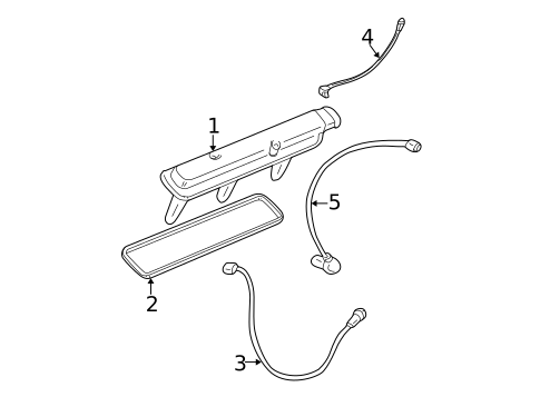 Powertrain Control for 2003 Cadillac CTS #1