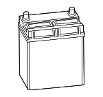 31500SR1100M - Electrical: Battery for Honda: Accord, Civic, Civic del Sol, Clarity, CR-V, Crosstour, Element, HR-V Image