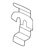 9P1615133A - : Wear Indicator Bracket for Porsche: 718 Cayman, 718 Spyder, 911 Image