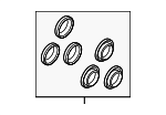 9P1698671D - Brakes: Repair Kit for Porsche Image