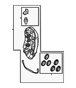 9GT615124G - : Disc Brake Caliper for Porsche: 911 Image