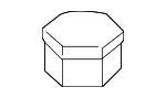 31423906 - Suspension: Wheel Bolt Cap for Volvo Image