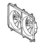 167110V010 - Cooling System: Fan Shroud for Toyota: Camry, Venza Image
