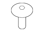 7146959923 - Body: Bumper Cover Bolt for BMW Image