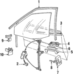 893839398A - Body: Regulator for Audi: 80, 80 Quattro, 90, 90 Quattro Image