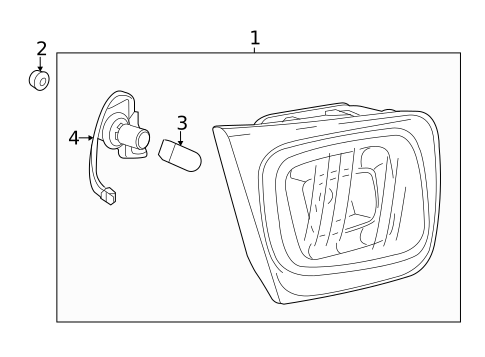 Backup Lamps for 2015 Chevrolet Malibu #1