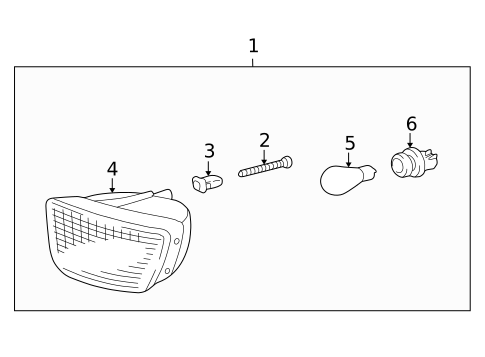 Signal Lamps for 2000 Toyota Tacoma #0