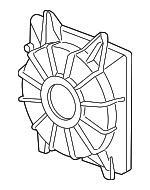 19015RNAA02 - Cooling System: Fan Shroud for Honda: Civic Image