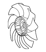 1636170100 - Cooling System: Fan Blade for Lexus: LX700h Image