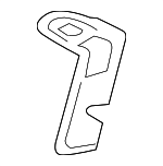 958522607001E0 - Body: Latch Cover for Porsche: Cayenne Image