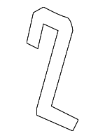 95852289900 - Body: Release Lever for Porsche: Cayenne Image