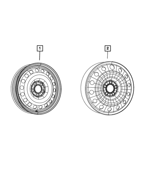 Wheel Spare for 2017 Chrysler 300 #0