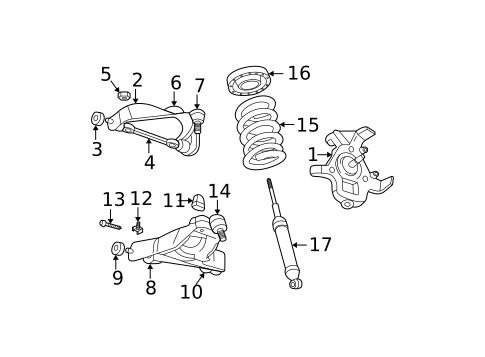 Suspension, Springs & Related Components for 2001 Dodge Dakota #0