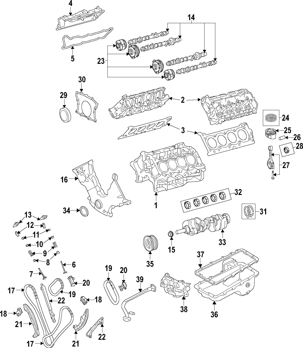 2018-2023 Ford Cylinder Head jl3z6049n | TascaParts.com