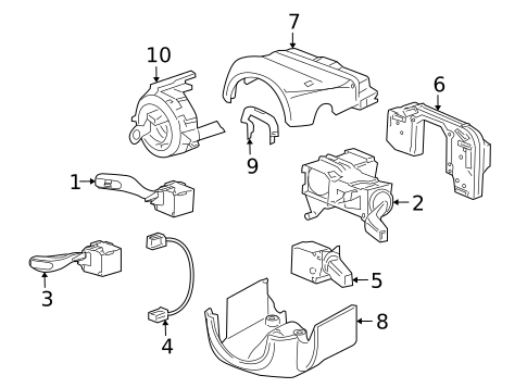 Switches for 2008 Porsche Boxster #0