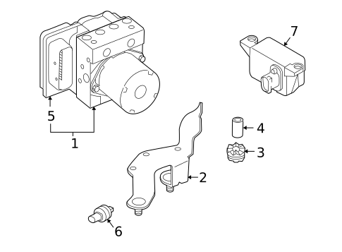 Anti-Lock Brakes for 2007 BMW 650i #0