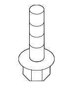 545533R000 - Suspension: Lower Ball Joint Lower Bolt for Kia: Cadenza, Carnival, Forte, Optima, Sedona, Sorento, Soul, Soul EV, Sportage Image