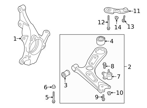 Suspension Components for 2019 Kia Forte #0