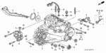 21104PX5010 - Transmission - Manual: PLATE M, OIL GUIDE for Honda Image