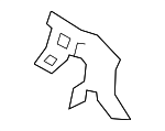 68363451AA - Body: Fender Mtg Bkt for Mopar Image