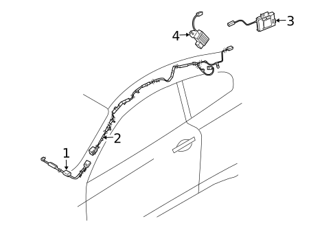 Antenna & Radio for 2003 INFINITI G35 #1