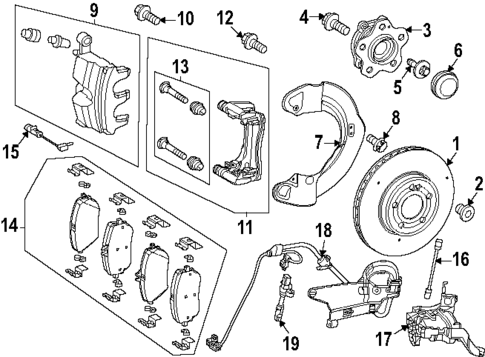 Front Brakes for 2024 Mercedes-Benz EQB 300 #0