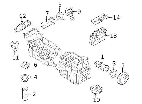 Heated Seats for 2013 Lincoln MKS #1