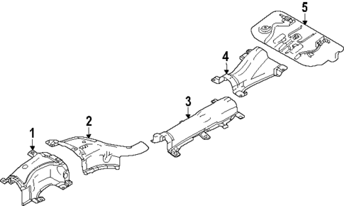 Heat Shields for 2025 Mazda CX-90 #0