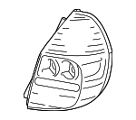 33501SLNA01 - : Tail Lamp for Honda: Fit Image