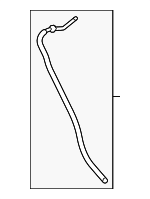 LR083857 - : Washer Hose for Land-Rover Image