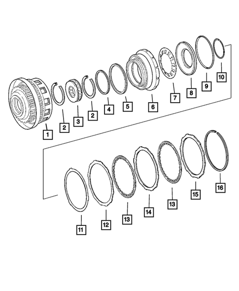 Gear Train for 2003 Dodge Sprinter 3500 #1