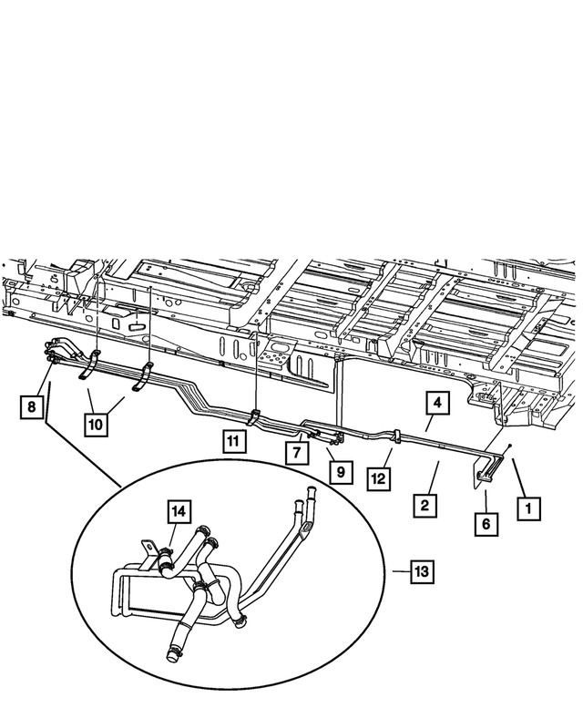 6505194AA - Air Conditioning &amp; Heater: Self Taping Flange Head Bolt And Washer for Mopar Image