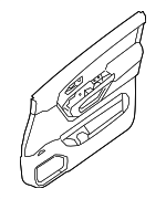 80900EZ38B - Body: Door Trim Panel for Nissan: TITAN, TITAN XD Image
