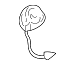 15177051 - Body: Speaker for Cadillac: Escalade | Chevrolet: Astro, C1500, C2500, C3500, K1500 Pickup, K2500 Pickup, K3500 Pickup, Tahoe | GMC: C1500 Pickup, C2500 Pickup, C3500 Pickup, K1500 Pickup, K2500 Pickup, K3500 Pickup, Safari, Yukon Image