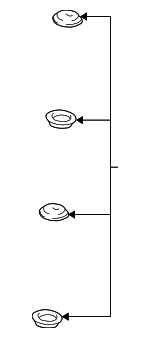 9094802004 - : 1985-2000 Toyota - Suspension Stabilizer Bar Link Washer for Toyota: 4Runner, Pickup, T100, Tacoma, Van Image
