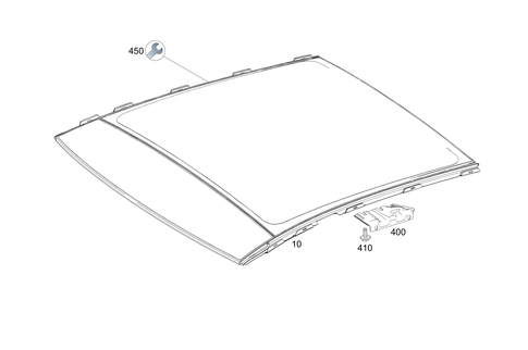 Panoramic Roof for 2020 Mercedes-Benz A220 #0