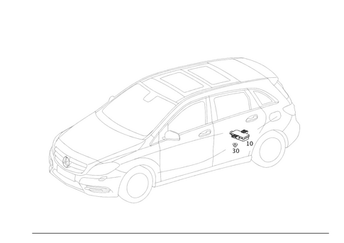 Tire Pressure Check for 2015 Mercedes-Benz B Electric Drive #0