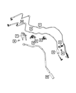 57008561AA - Fuel and Accelerator Pedal: Fuel Vapor Tube for Mopar Image