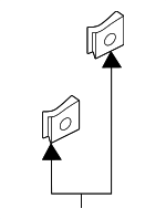 WHT006406 - Electrical: Headlamp Assembly Nut for Volkswagen: Atlas, Atlas Cross Sport, Golf, Golf Alltrack, Golf R, Golf SportWagen, GTI, ID. Buzz, ID.4, Passat, Taos, Tiguan Image image