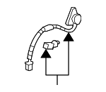 72182SLNA01 - Body: Lock Switch for Honda: Fit Image