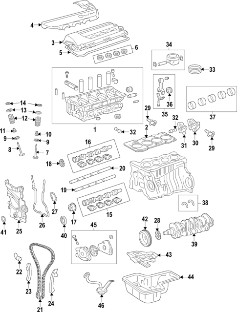 Oil Pump for 2002 Toyota Celica #0
