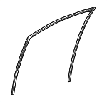 6814142140 - Body: Run Channel for Toyota: bZ4X Image