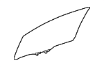 6810142440 - Body: Movable Glass for Toyota: bZ4X Image
