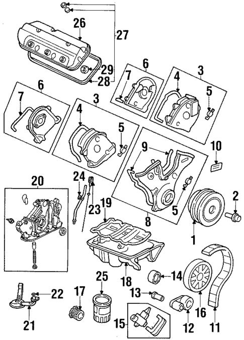 Filters for 1998 Acura CL #1