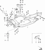 50100568670 - : Sub-Frame, Front for Honda Image