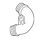 3QF145844A - Cooling System: Air Pipe for Volkswagen Image