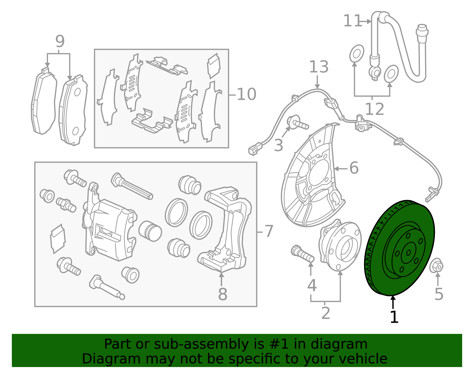 K13T-33-251 - Disc Brake Rotor - 2024-2025 Mazda | Mazda Swag